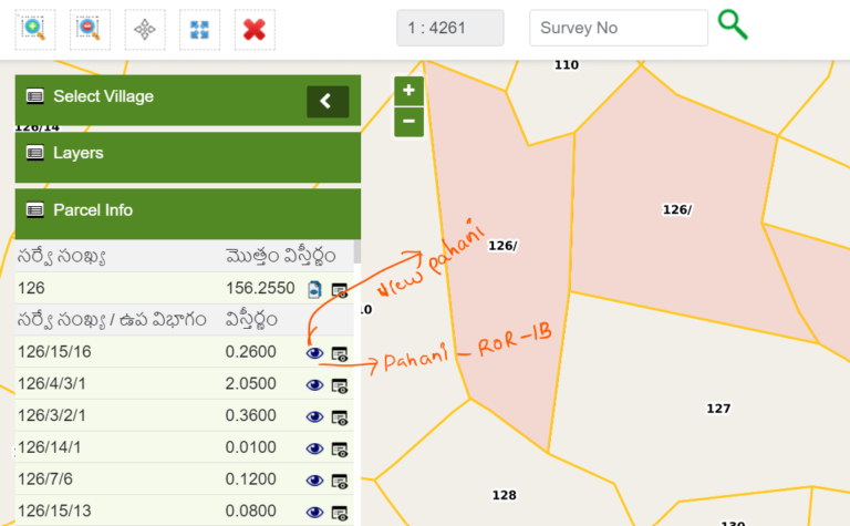 Details Of Survey Numbers In Telangana Village Maps 768x475 