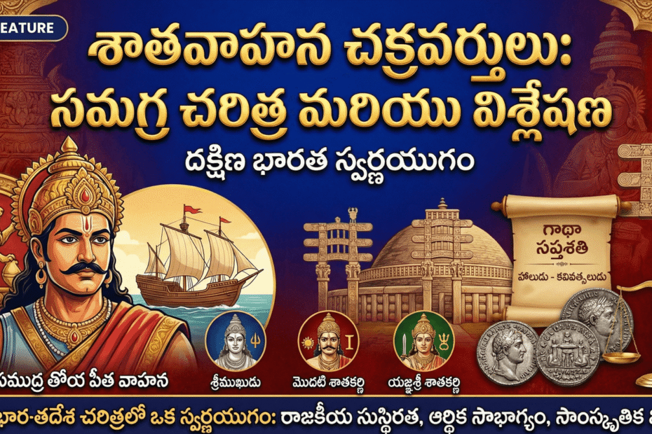 satavahana dynasty in telugu