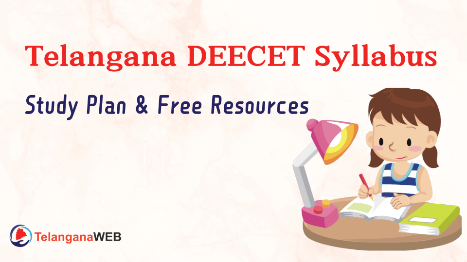 Telangana DEECET Syllabus 2025 Exam Format Previous Papers