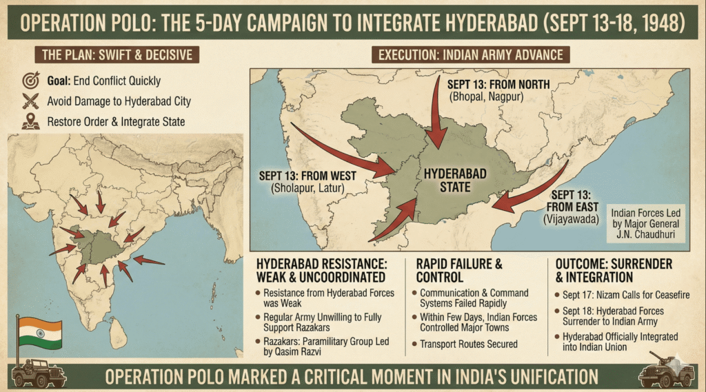 how operation polo was executed