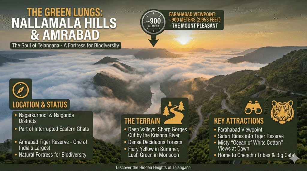 nallamalla hills in telangana