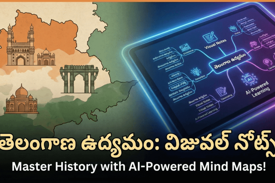 telanganan history visual notebook