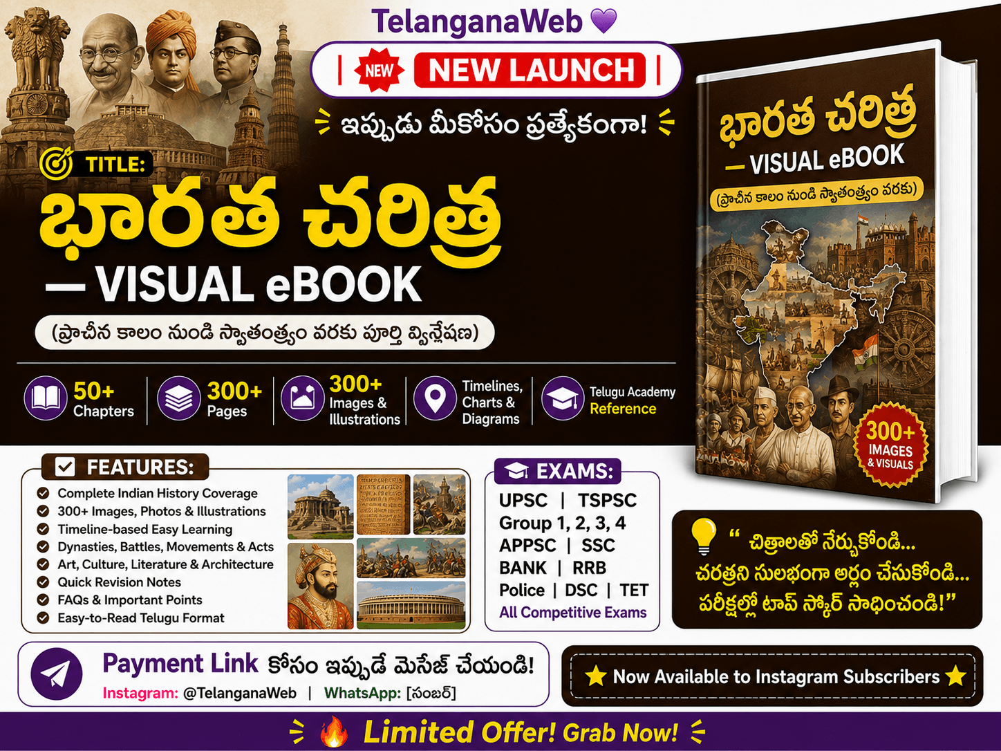 Indian History – Visual eBook (Complete History Learning with 300+ Images) 1 indian history visual ebook